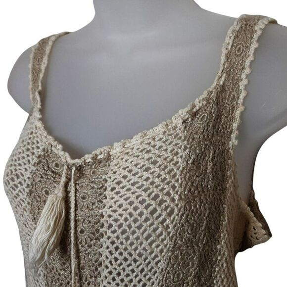 Fil-Pride Vintage Bohemian Crochet Top - Picture 3 of 6